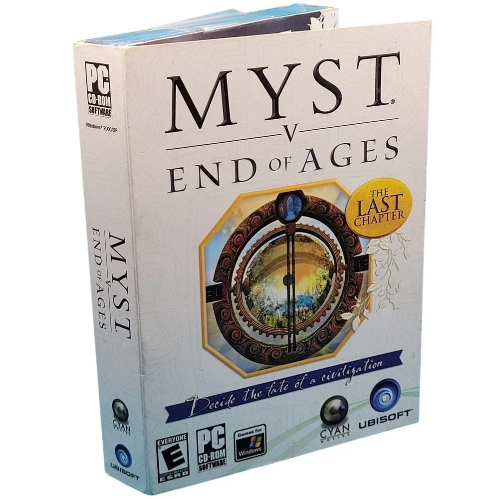 Myst V‎ End of Ages (PC CD-ROM, 2005) NEW SEALED Ubisoft